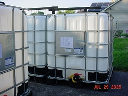 275 Gallon Food Grade IBC Tote Water Collection Containers